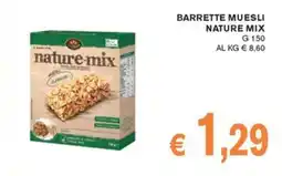 èccoMI Barrette Muesli Nature Mix offerta