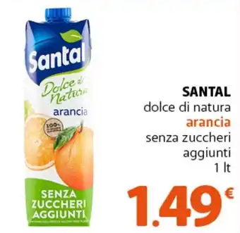 Santal dolce di natura arancia