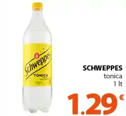 Supermercati Dok Schweppes tonica offerta