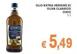 èccoMI Olio extra vergine di oliva classico Cirio offerta