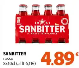 Supermercati Dok SANBITTER rosso offerta