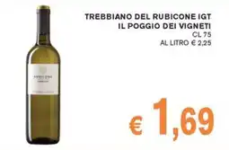 èccoMI Trebbiano del Rubicone IGT Il Poggio dei Vigneti offerta