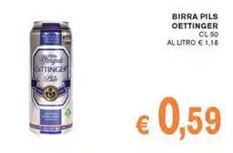 èccoMI Birra Pils Oettinger offerta