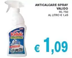 D'Italy Valido ANTICALCARE offerta