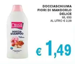 èccoMI Doccia Shampoo Fiori di Mandorlo Delice offerta