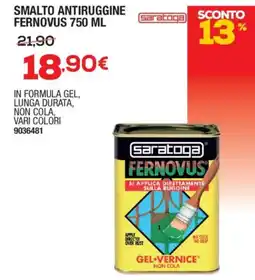 Self Smaralto antiruggine Fernovus offerta
