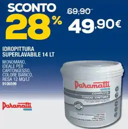 Self Idropittura superlavabile Paramatti offerta