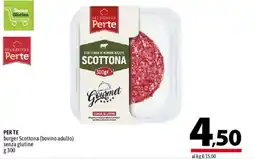 A&O Selezione perte burger scottona (bovino adulto) senza glutine offerta