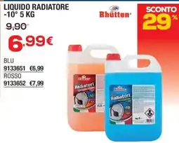 Self Liquido Radiatore Rhütten offerta