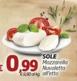 Marotta SOLE Mozzarella Nuvoletta offerta