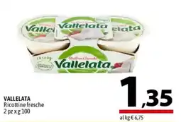 A&O Vallelata Ricottine Classiche offerta
