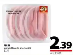 A&O PER TE prosciutto cotto alta qualità offerta