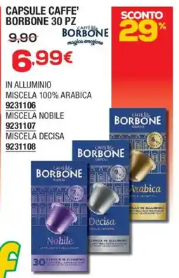 Self Capsule caffè Borbone offerta