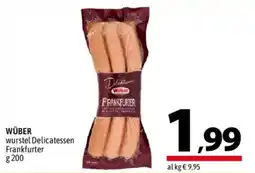 A&O WÜBER wurstel Delicatessen Frankfurter offerta
