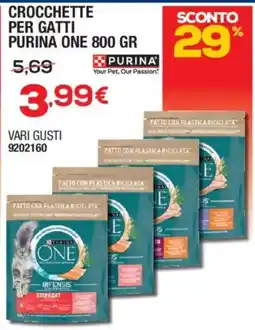 Self Crocchette per gatti Purina One offerta