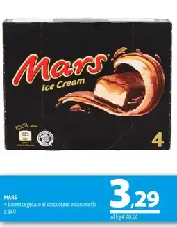 A&O MARS gelato al cioccolato e caramello offerta