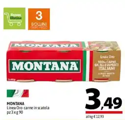 A&O MONTANA Linea Oro carne in scatola offerta