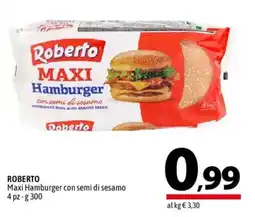 A&O Roberto Maxi Hamburger con semi di sesamo offerta