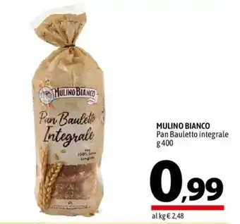 A&O MULINO BIANCO Pan Bauletto integrale offerta