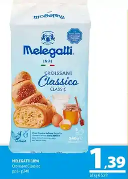 A&O Melegatti Croissant Classico offerta