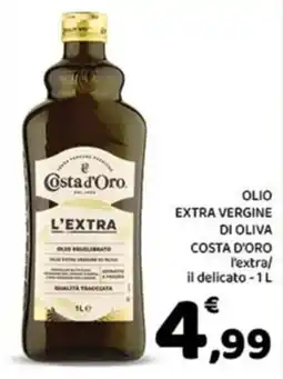Conad Superstore OLIO EXTRA VERGINE DI OLIVA COSTA D'ORO l'extra offerta