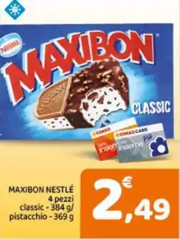 Conad Superstore Maxibon classic NESTLE offerta