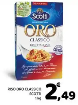 Conad Superstore Riso Oro Classico Scotti offerta