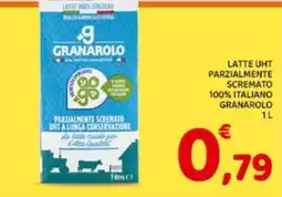 Conad Superstore Latte UHT Parzialmente Scremato Granarolo offerta