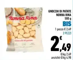 Conad Superstore Gnocchi di patate Nonna Rina offerta