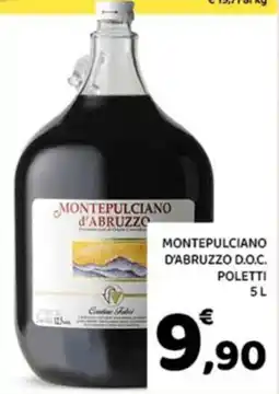 Conad Superstore Montepulciano d'Abruzzo POLETTI offerta