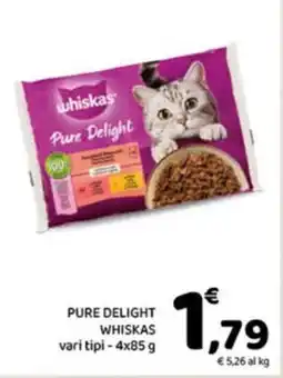 Conad Superstore Pure Delight Whiskas offerta