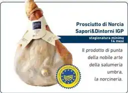 Conad Superstore Prosciutto di Norcia Saporidintorni IGP offerta