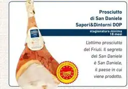Conad Superstore Prosciutto di San Daniele Sapori&dintorni DOP offerta