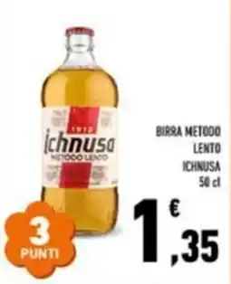 Conad Superstore Birra Metodo Lento Ichnusa offerta