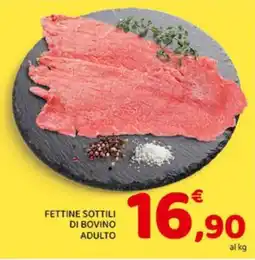 Conad Superstore Fettine sottili di bovino adulto offerta
