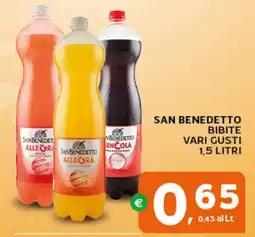 Extra Supermercati San Benedetto Bibite offerta