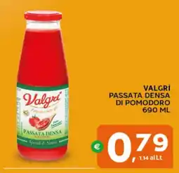 Extra Supermercati Valgrì Passata Densa di Pomodoro offerta