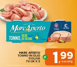 Extra Supermercati Mare Aperto Tonno in Olio d'Oliva offerta