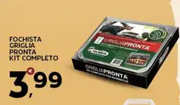 Extra Supermercati FOCHISTA GRIGLIA PRONTA KIT COMPLETO offerta