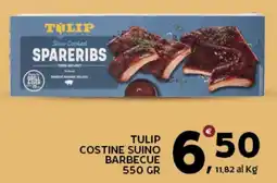 Extra Supermercati TULIP COSTINE SUINO BARBECUE offerta