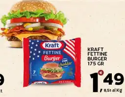 Extra Supermercati Kraft Fettine Burger offerta