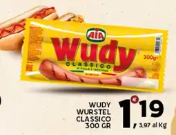 Extra Supermercati Wudy Wurstel Classico offerta
