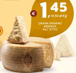 Extra Supermercati Grana padano riserva offerta