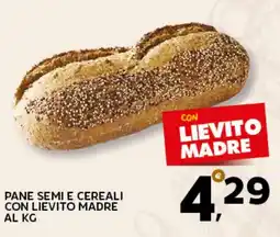 Extra Supermercati PANE SEMI E CEREALI CON LIEVITO MADRE offerta