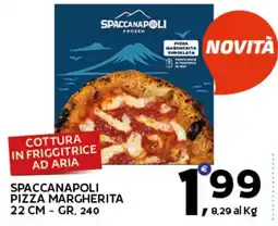 Extra Supermercati SPACCANAPOLI PIZZA MARGHERITA offerta