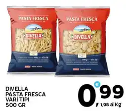 Extra Supermercati DIVELLA PASTA FRESCA offerta