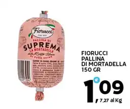 Extra Supermercati Fiorucci Pallina di Mortadella offerta