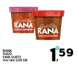 Extra Supermercati RANA SUGO offerta