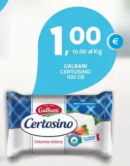 Extra Supermercati Galbani Certosino offerta