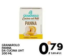 Extra Supermercati GRANAROLO Panna offerta